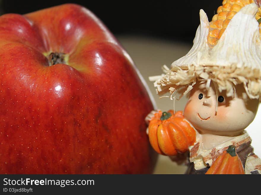 Apple and gnome for home wealth