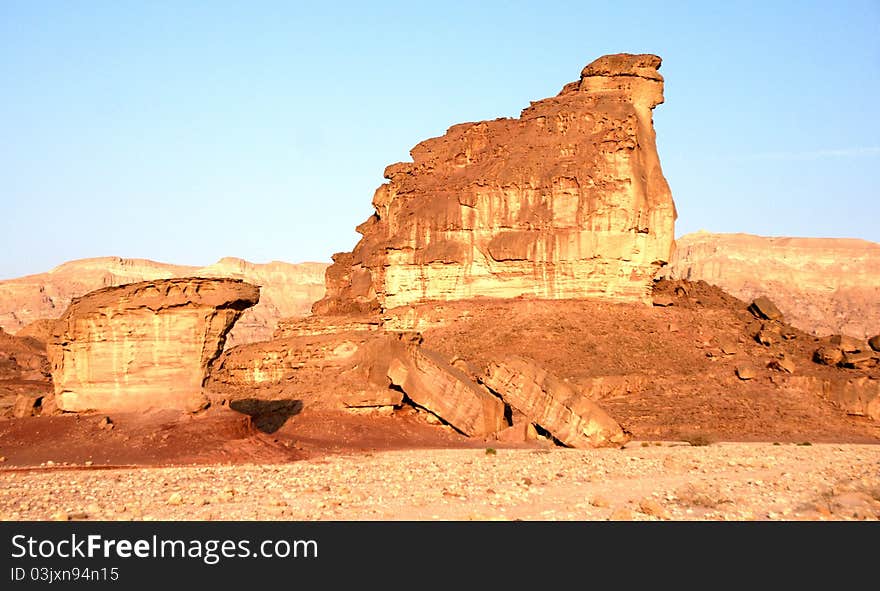 Travel in Arava desert