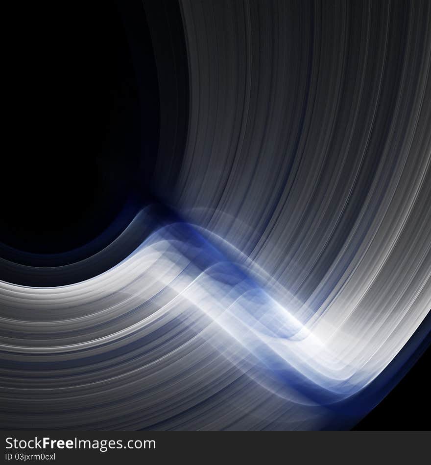 Abstract dynamic blue texture