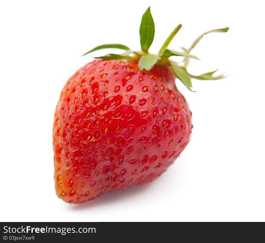 Strawberry on a white background