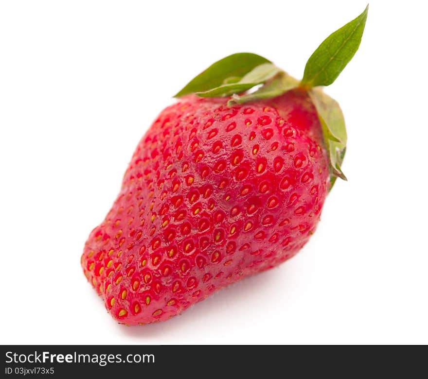 Strawberry on a white background