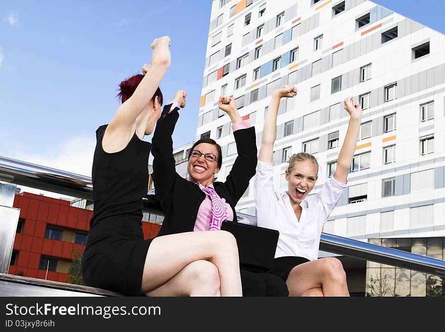 Young business women