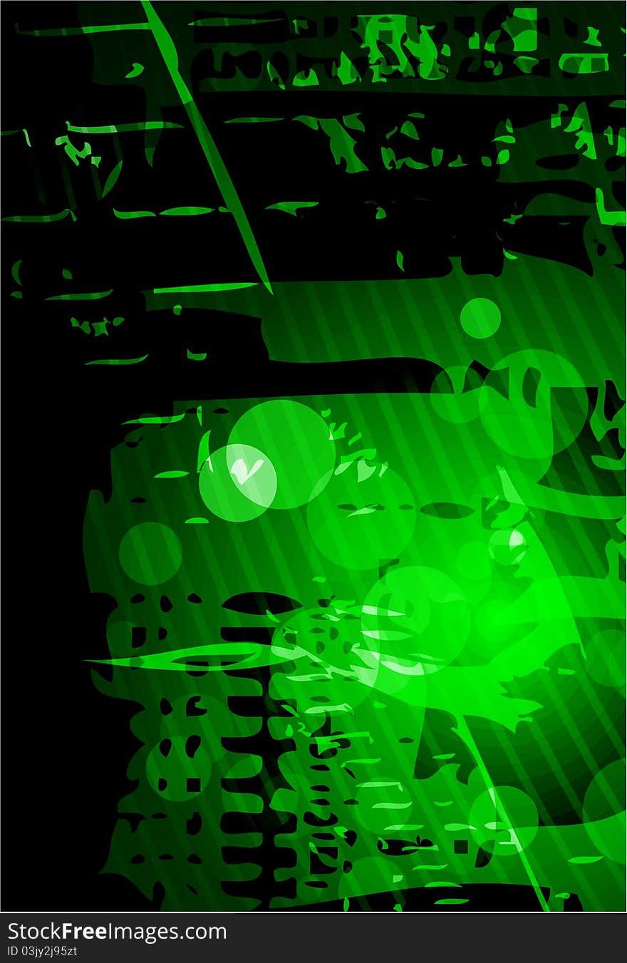 Abstract Green Background