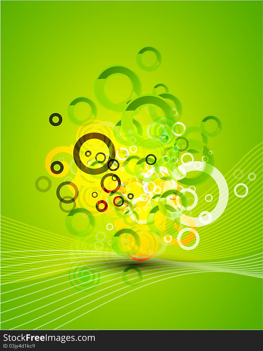 Abstract Green Background