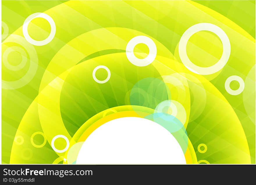 Abstract Green Background