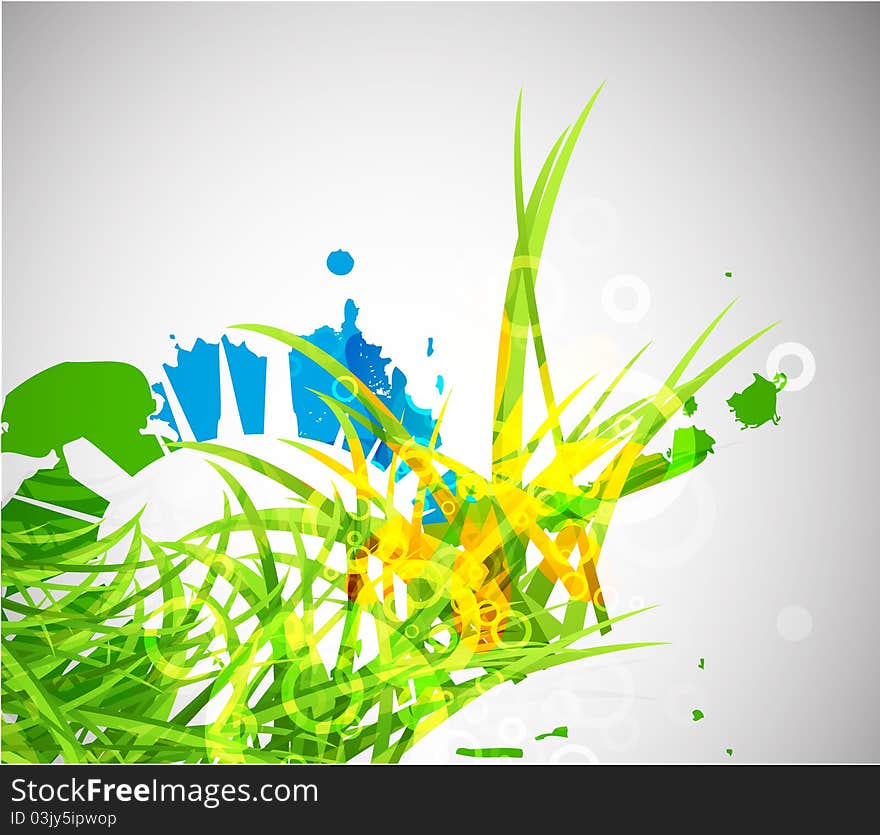 Abstract beautiful flower background