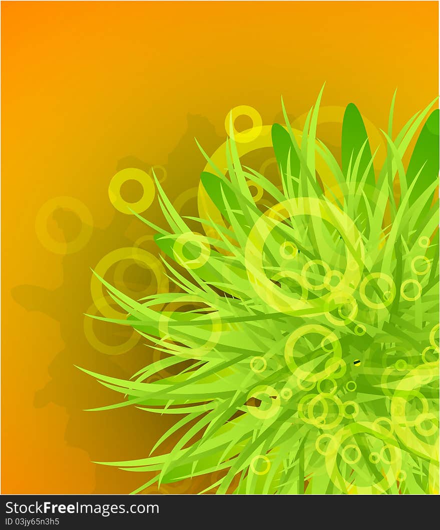 Abstract Beautiful Flower Background