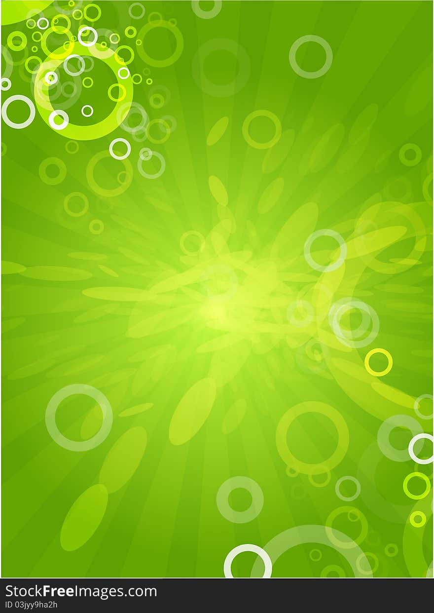 Abstract Green Background