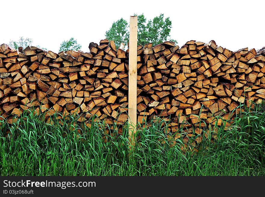 Wood logs