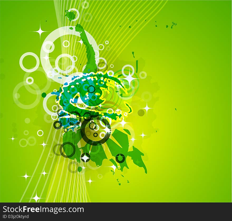 Abstract Green Background