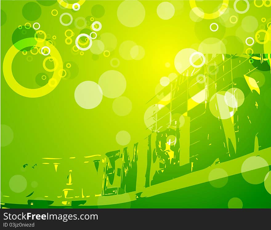 Abstract Green Background