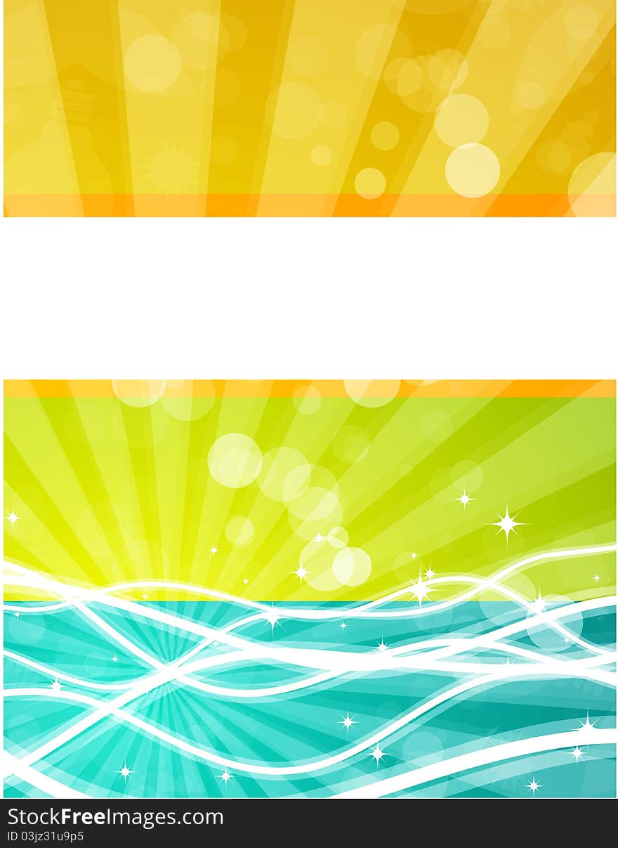 Vector abstract colorful background