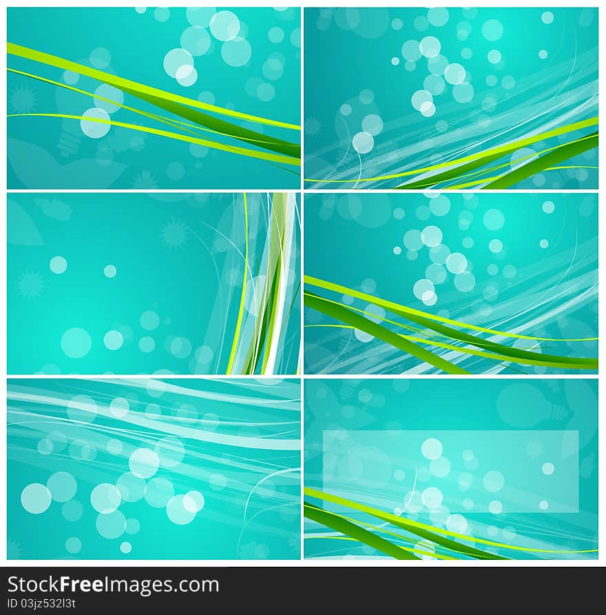 Vector color lines. Abstract vector background