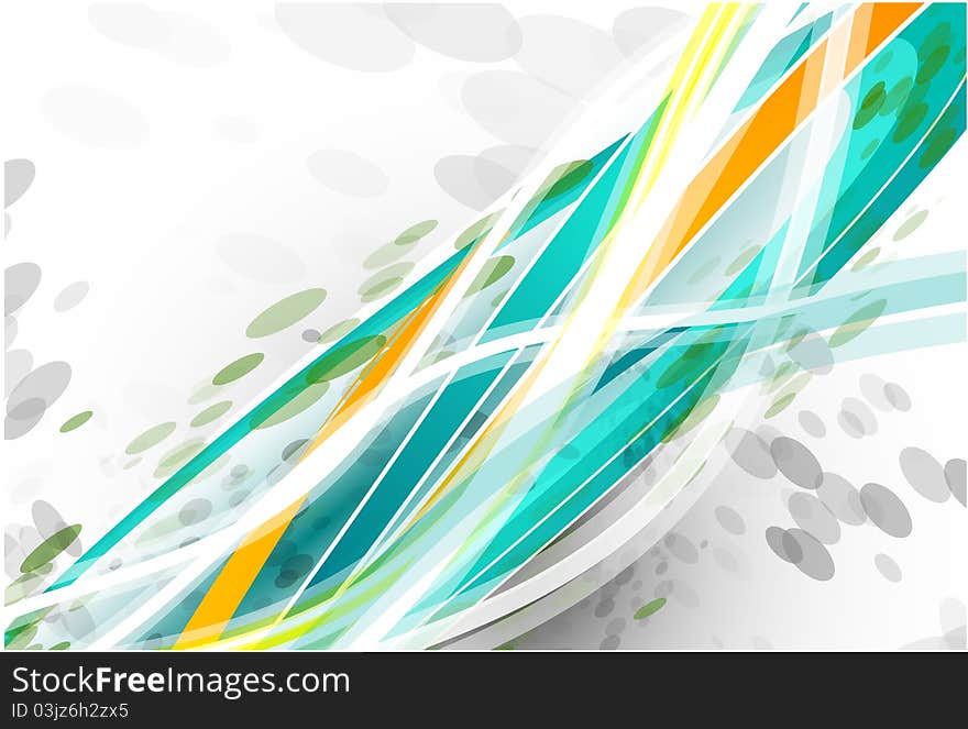 Vector color lines. Abstract vector background