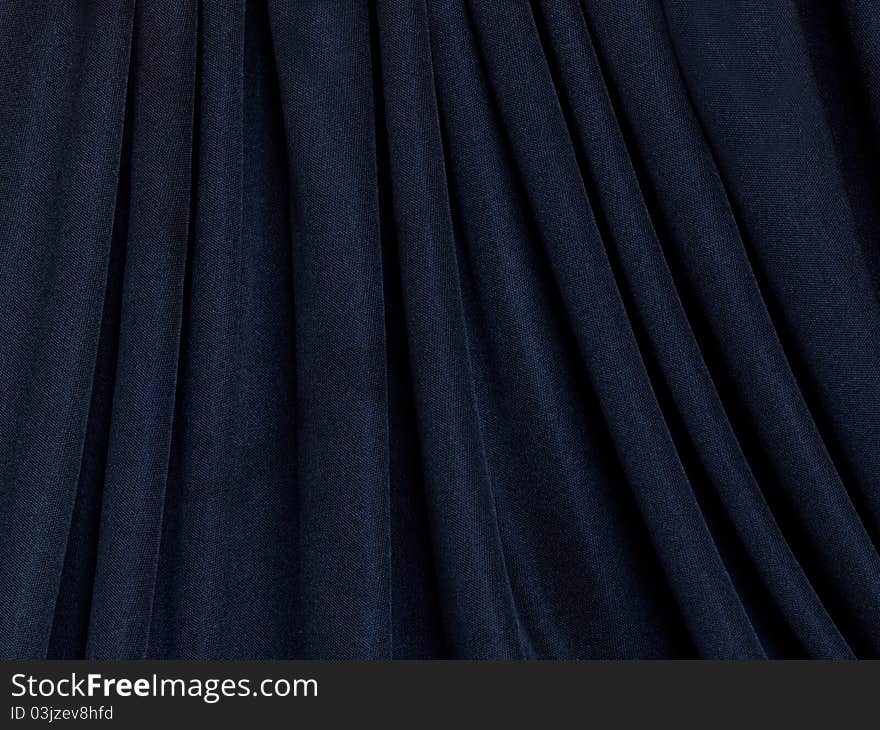 Fabric texture in black background