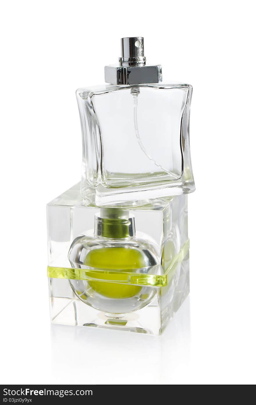 Female and man s perfume