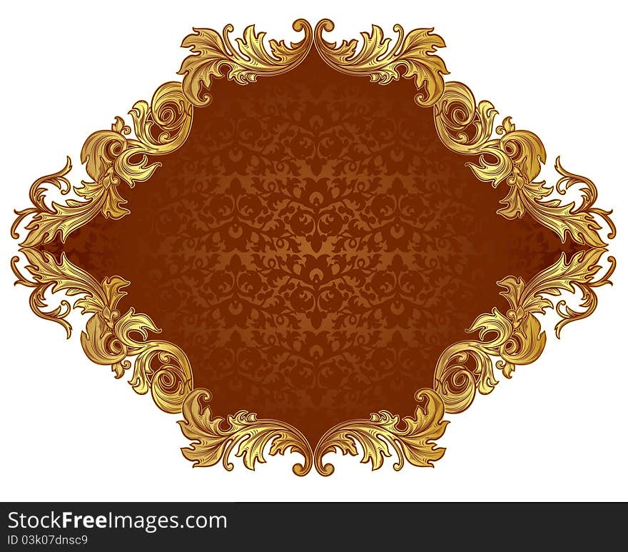 Ornate frame