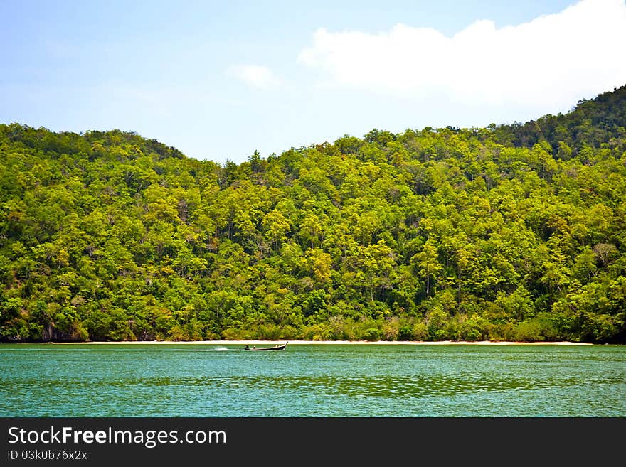 Beach,south Of Thailand