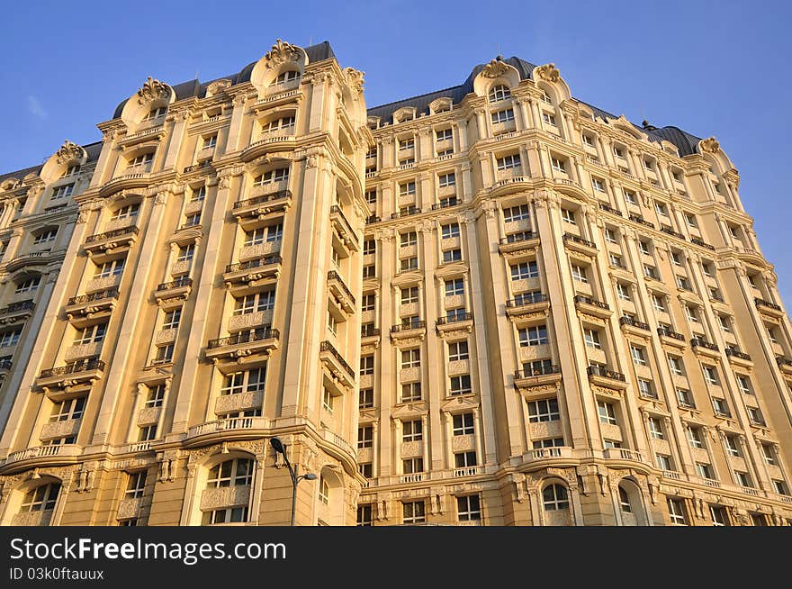 Hotel Facade and Roof