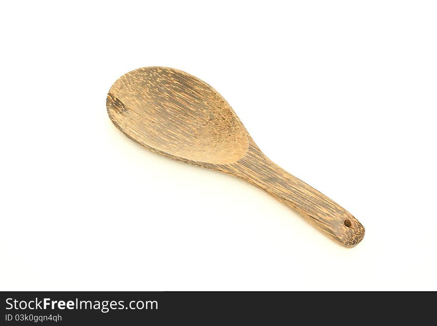 Wooden ladle