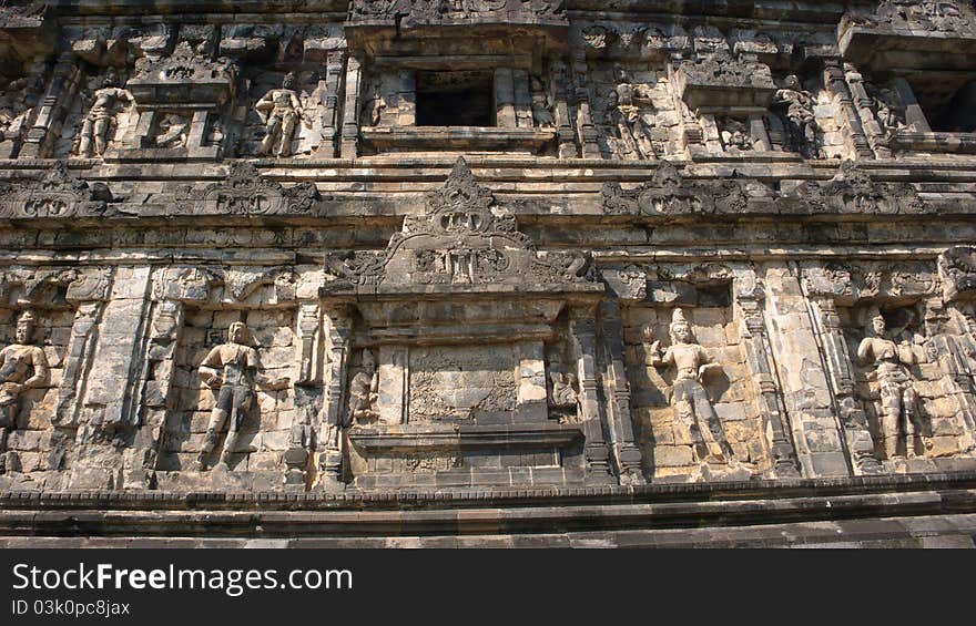 The javanese buddhist temple of candi sari