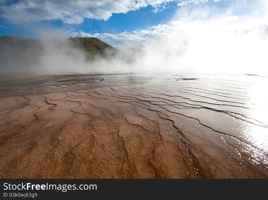 Grand Prismatic Spring, Yellowstone, WY