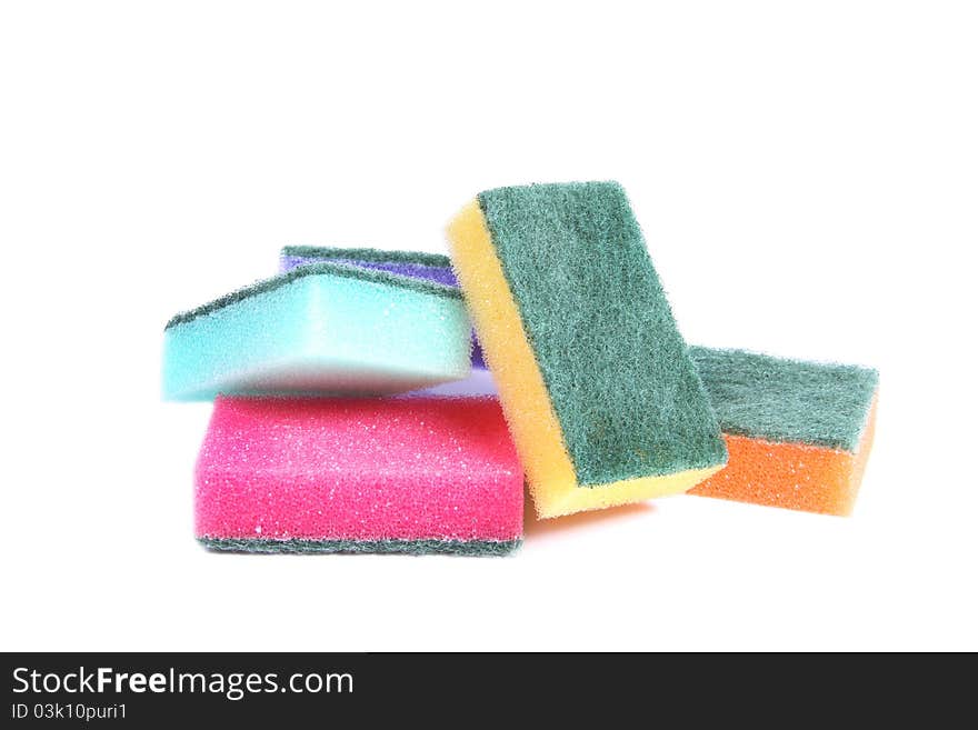 Colorful sponges