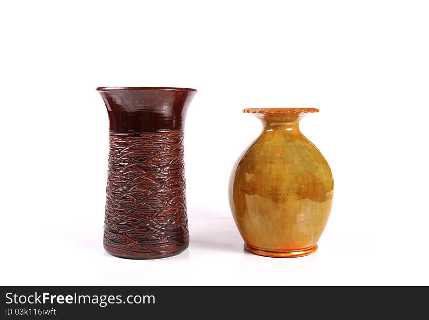 Clay vases