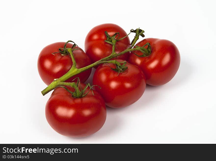 Five Red Tomatoes