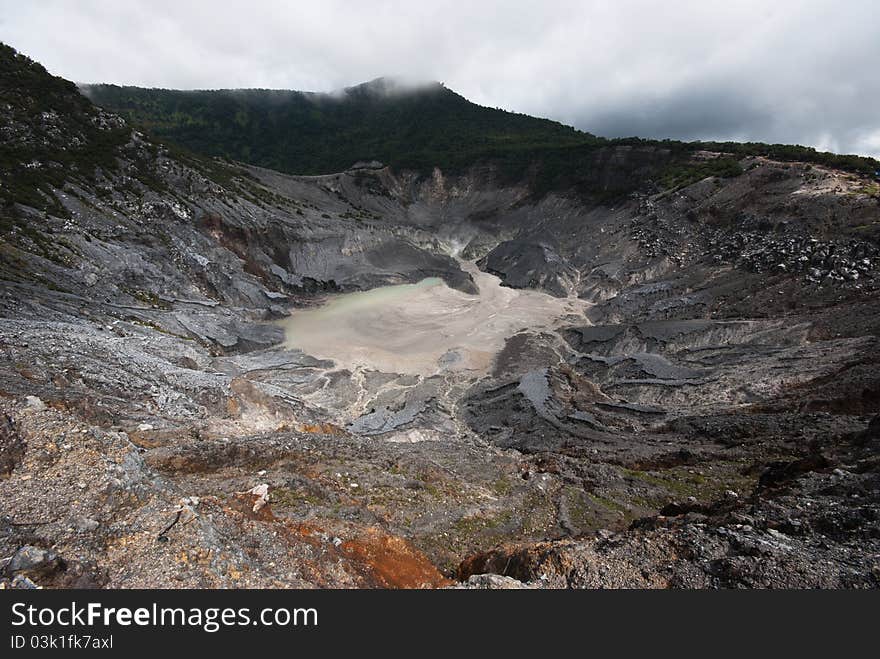 Volcano cave