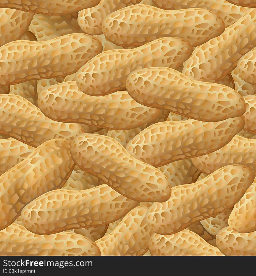 Peanuts drieds . Seamless fullcolor background . Peanuts drieds . Seamless fullcolor background .