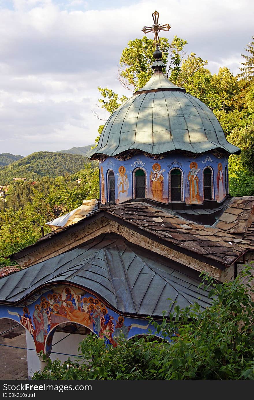 Sokolski church near veliko tarnovo in bulgaria