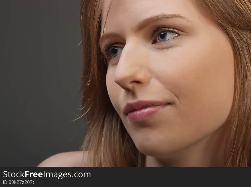 Young Woman Face