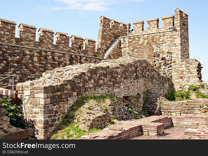 Trapezista ruins in the former capital veliko tarnovo of bulgaria