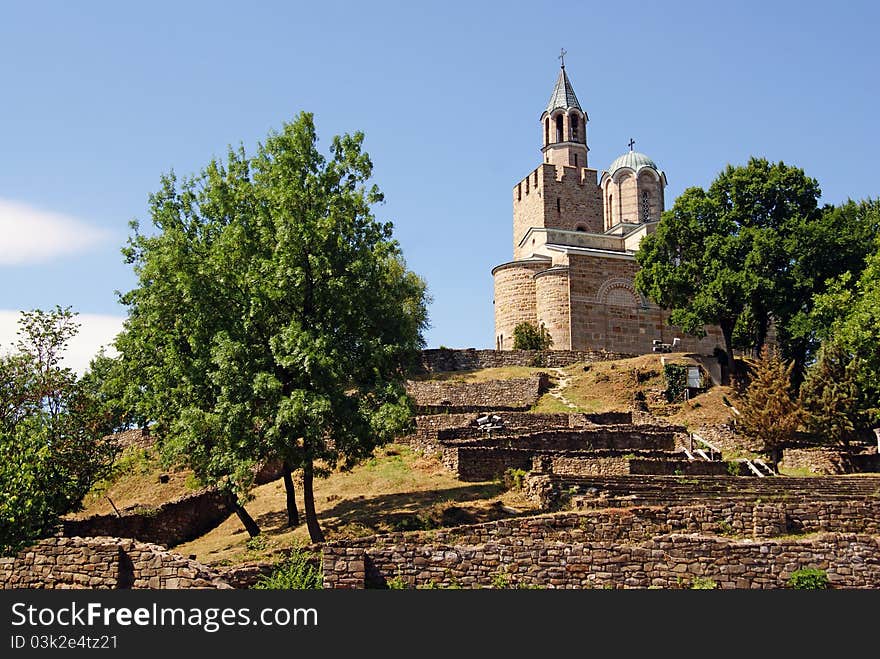 Top Trapezista church in Veliko Tarnovo city - the former capital of Bulgaria