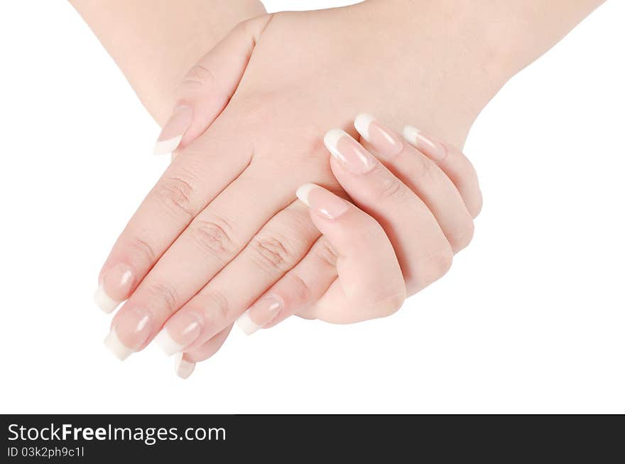 Beautiful female hands