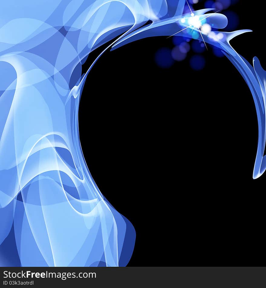 Abstract Background Blue Concept