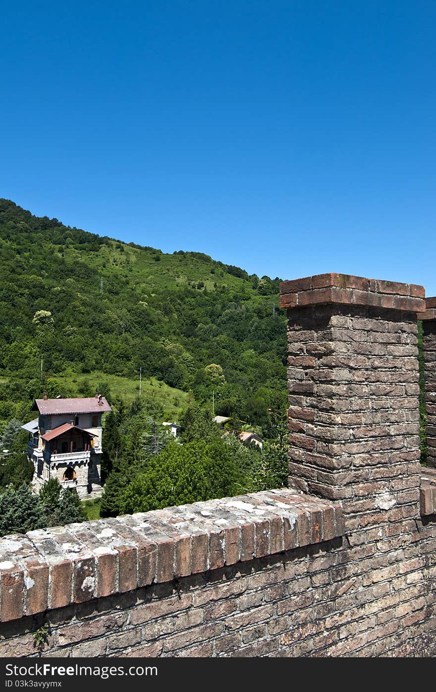 Overview of an ancient residential home