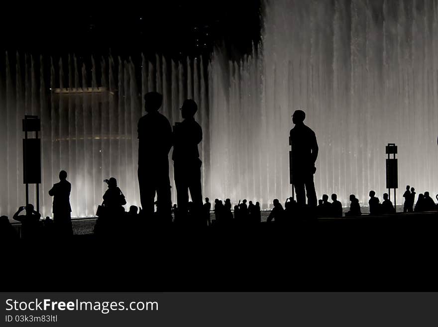 Burj kalifa Fountain