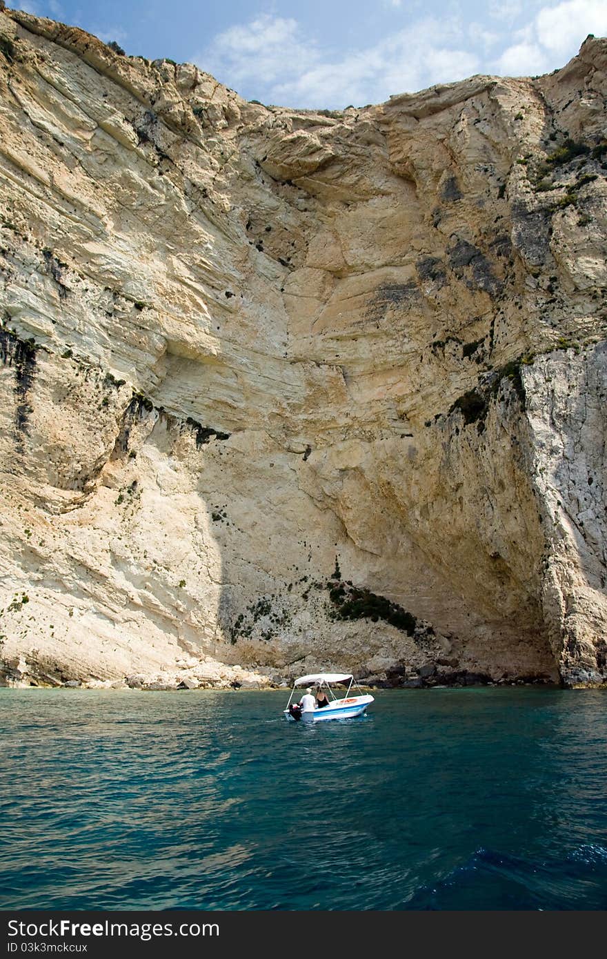 Zakynthos clifs