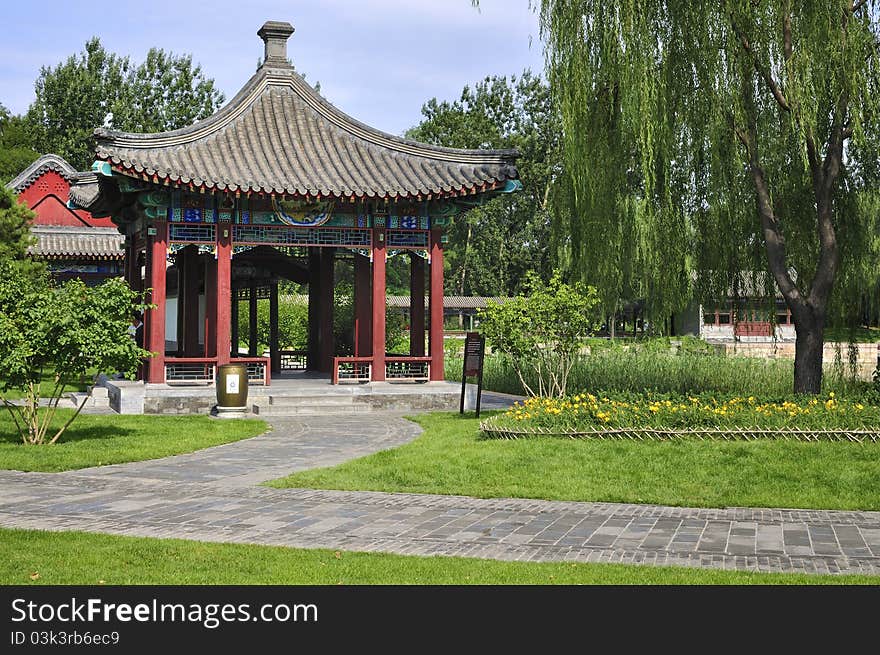 Summer Palace Chineses Pavilion