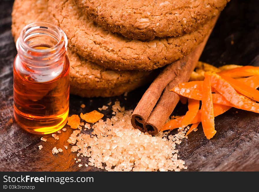 Cookies With Cinnamon And Orange