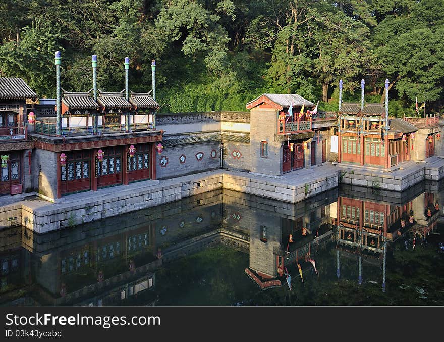 SuZou street ， summer Palace，Beijing