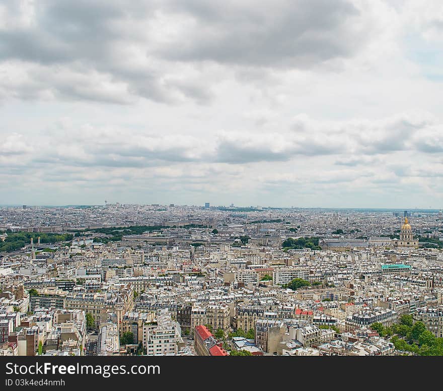 Panorama of Paris