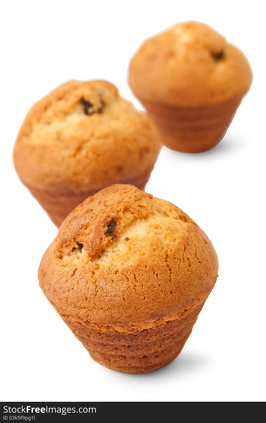 Muffins With Chocolate Filling