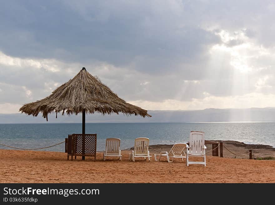 Abandoned beach