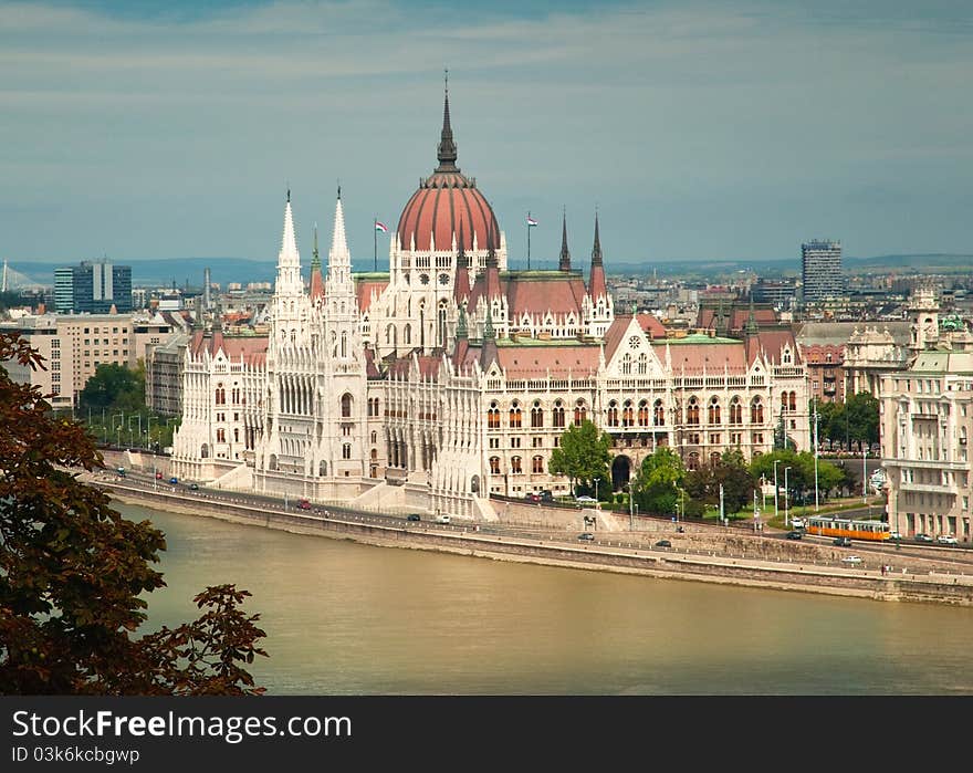 Nice view of Budapest