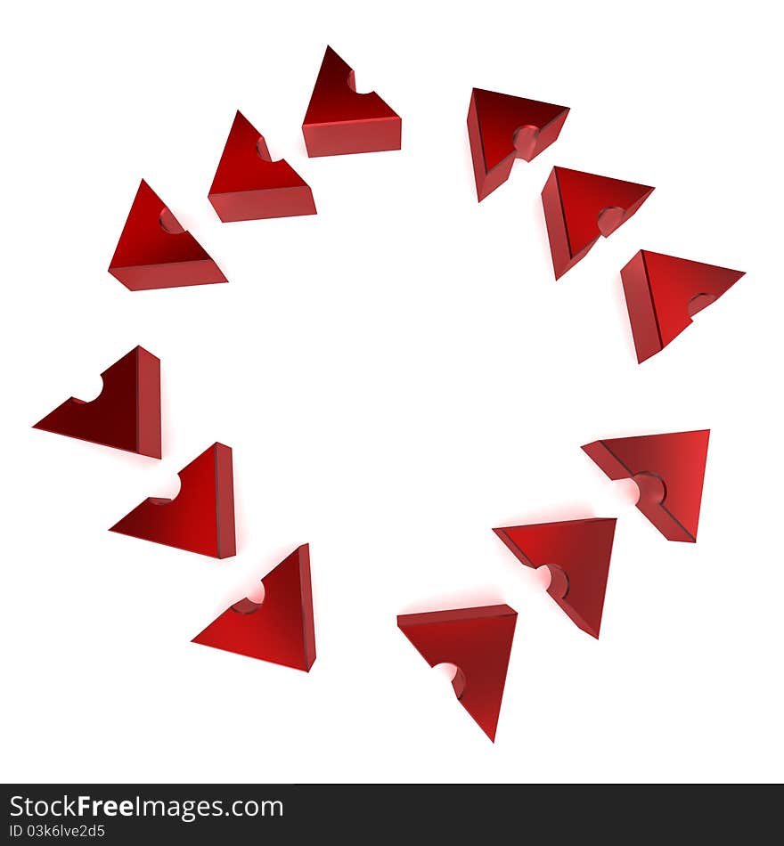 Circular Process Arrows