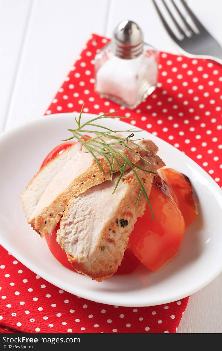 Marinated chicken breast