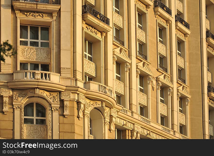 Apartment Building Facade